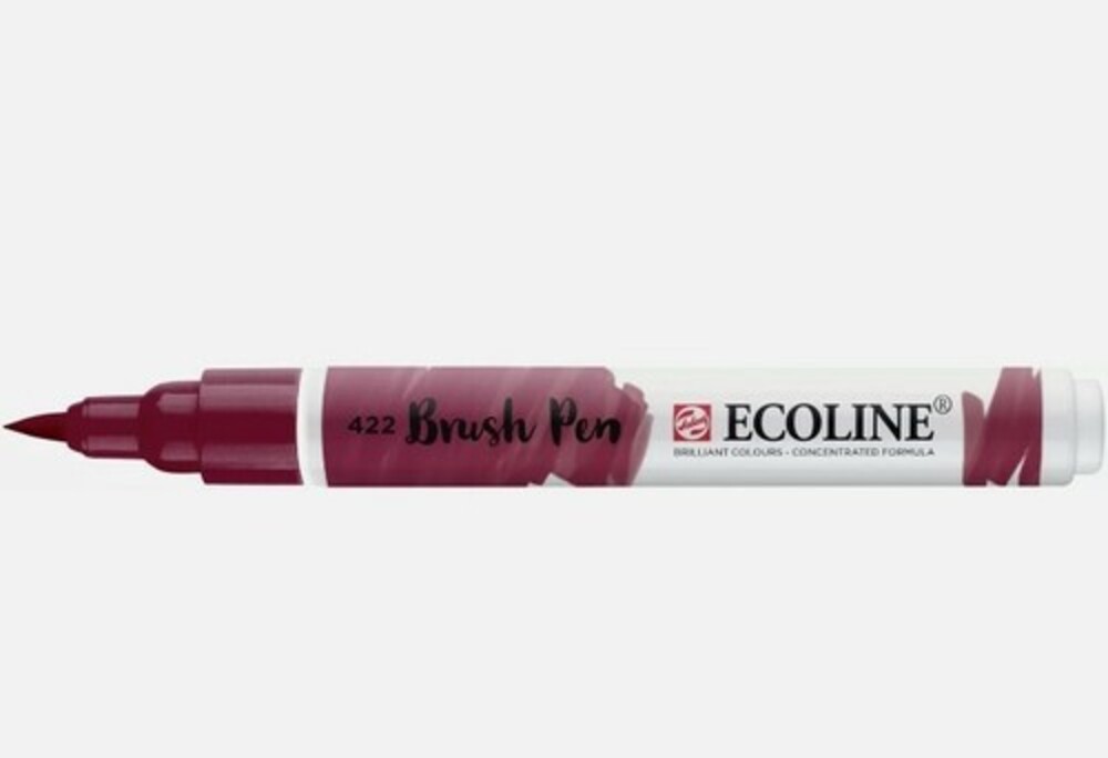 Ecoline Watercolour Brush Pen-Red Brown 422